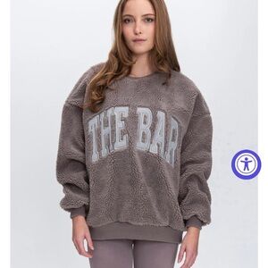 The Bar NWT Gigi Cinder/Grey Sweatshirt